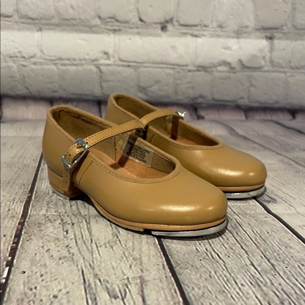 Bloch Tan Kids Tap Shoes with Strap